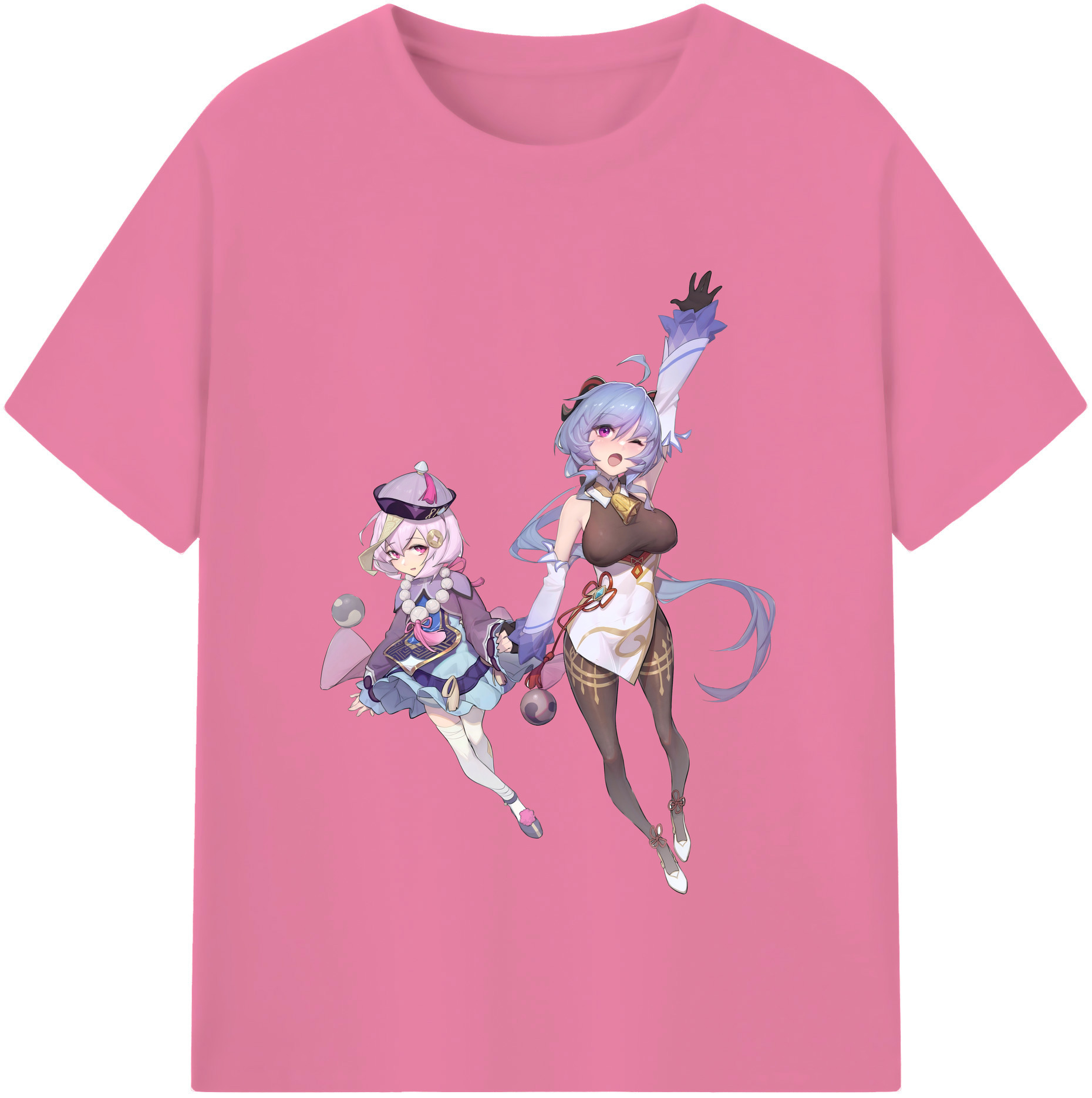 げんし神 七七 なな  genshin Nana 綿100％半袖Tシャツ（フロントプリント）